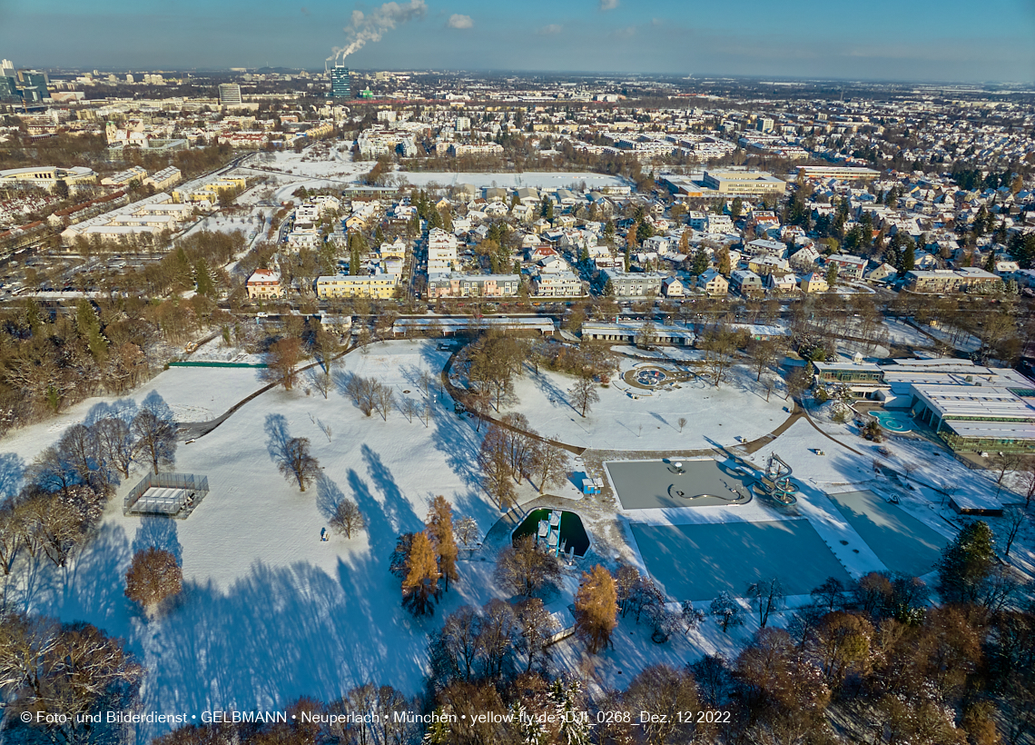 12.12.2022 -  Ostparksee mit Umgebung in Neuperlach